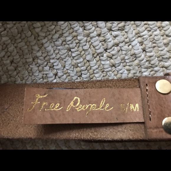 Free People Embellished tan/brown/beige belt - Picture 4 of 5